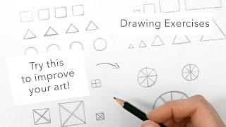 Drawing Exercises for Beginners - How to improve your Art skills