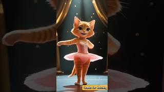Cute Cat Dancing to a Beautiful Song   #cat #ai #shorts