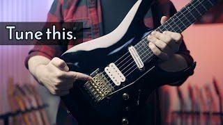 How to Tune an Ibanez/Floyd Rose Floating Tremolo Bridge