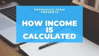 How Income Is Calculated