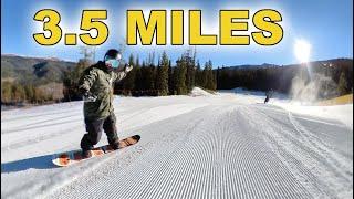 Keystone Opening Day FIRST CHAIR  - (Top to Bottom Ski Run)