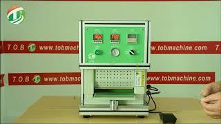 battery heat sealing machine for top side sealing