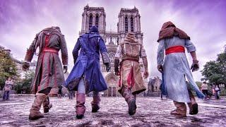 Assassin's Creed Unity Meets Parkour in Real Life - 4K!