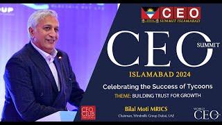 Exclusive Speech | Bilal Moti MRICS | Antigua Citizenship CEO Summit Islamabad