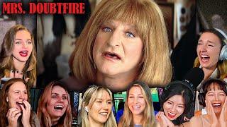 TOP "Could You Make Me A Woman?" Reactions! Mrs. Doubtfire (1993) Movie Reaction First Time Watching