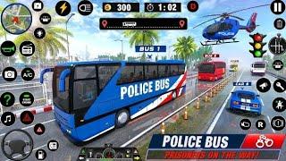 the long way Adventure!!! bus simulator ultimate multiplayer bus whecls games Android and police