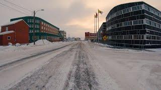 Driving around Iqaluit, Nunavut