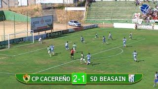 #FasedeAscenso a 2ªB - VUELTA: CP Cacereño - CD Beasain (3ªDivisión 16/17)