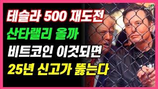 [테슬라 500 재도전!! 산타랠리 올까?? 비트코인, 이것 되면.. 25년 신고가 뚫는다!! ]#3.1경제독립tv