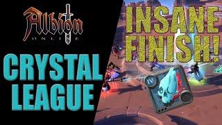 Albion Online | Crystal League - INSANE FINISH MATCH!!! - Team Bob + SUB