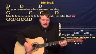 Brown Eyed Girl (Van Morrison) Strum Guitar Cover Lesson in G With Chords/Lyrics