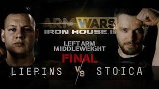 ‘COACH RAY’ RAIMONDS LIEPINS Vs. BOGDAN STOICA - ARM WARS ‘IRON HOUSE 2’- ‘THE BATTLEGROUND FINAL’