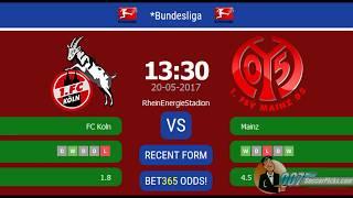 FC Koln vs 1  FSV Mainz 05 PREDICTION (by 007Soccerpicks.com)