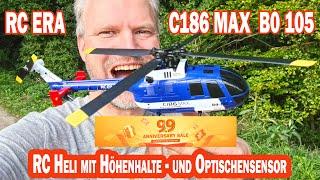 Die coole Bo 105 von RC ERA C 186 max bei Banggood  -  Rabattaktion vom 30.08.2024 - 10.09.2024