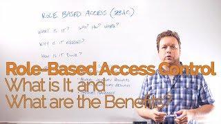 Whiteboard Wednesday - Role-Based Access Control: What is It? What are the Benefits?