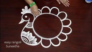 New Year rangoli designs for 2023Easy Sankranthi mugguluBeautiful Pongal kolam