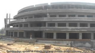 Construction update of Raheja Highway Arcade : February 2013