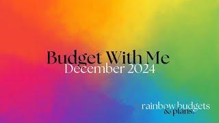 Budget With Me | December 2024 | Debt Update | UK Budgeting | Zero Based Budget