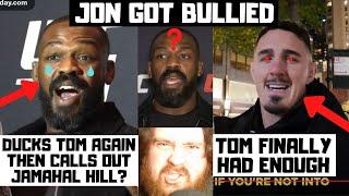 Jon Jones BULLIED By Media With Aspinall Questions? CALLS OUT JAMAHAL HILL? Aspinall Responds?