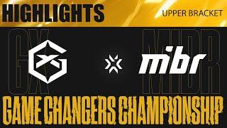 Highlights | GX vs. MIBR | 2024 Game Changers Champions