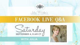 Julia M. Usher’s Cookie Art Competition™: Live Facebook Q&A (September 4, 2021)