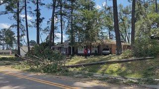 Augusta, Georgia Hurricane Helene storm damage