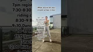 What are your dream school times ?? #music #dance #summeractivities #dancerlife #letsdance #viral