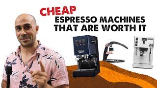 The ONLY Espresso machines under $1K that are worth it!