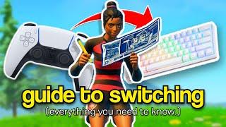 How to SWITCH from Controller to KBM (FAST GUIDE)