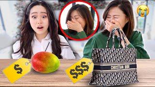 CHEAP VS. EXPENSIVE GIFTS!! *surprising my mom with her dream bag!