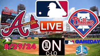 Atlanta Braves Vs Philadelphia Phillies. Live MLB Baseball. Play by Play, 3D Presentation, & More!