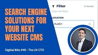 What search solution should you pick for your next website CMS?