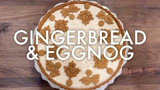 EGGNOG PIE WITH GINGERBREAD CRUST : SEPTEMBER PIES S2 E22