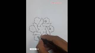 Dot Kolam | Kolangal | Flower Kolam | Rangoli designs and collection | SM Creation | Kolangal