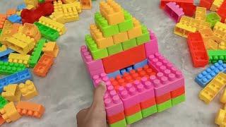 Satisfying DIY / Lego Throne ASMR/Building Blocks/ relaxation #asmr#asmrsounds#buildingblocks