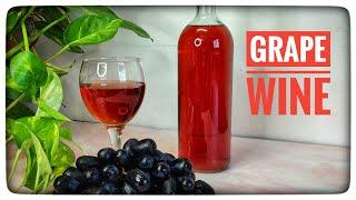 Perfect Grape Wine | Red Wine | Easy Homemade Wine | Pots&treats | Grape Drink