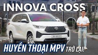 Toyota Innova Cross 2024: Cầu trước, CVT, khung gầm liền có khi lại hay