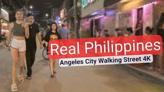 Real Scenes from Walking Street Angeles City Philippines 4k60p DJI Osmo Pocket 3