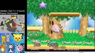 BoE127 P1 Pikashy (Jigglypuff) vs Aerosheep (Fox, Ness)