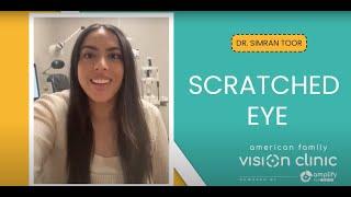 Olympia Eye Doctor explains what you should do if you scratched your eye