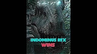 INDOMINUS REX VS THE JURASSIC FRANCHISE!  #shorts #fyp #jurassicworld #jurassicpark