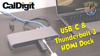 Caldigit USB-C / ThunderBolt 3 HDMI Dock - Never Worry About Ports Again! : REVIEW