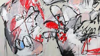 painter Francesco D'Adamo - Martingala, 2023 (Abstract Expressionism, Lyrical Abstraction)