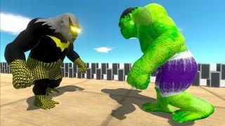 BATMAN GORO vs HULK GORO DEATH RUN - Animal Revolt Battle Simulator