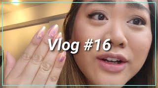 TRYING CHROME FAUX NAILS ! | FEBRUARY WEEK 1 | TORONTO FILIPINA VLOGGER