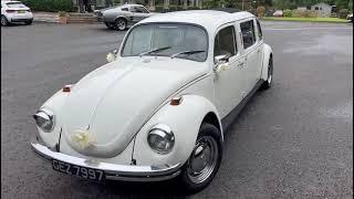 VW Stretched Beetle Wedding Car Hire