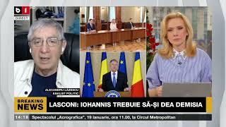 AL. LĂZESCU, ANALIST POLITIC, DESPRE SITUAȚIA POLITICĂ, USR ȘI CONSULTĂRILE DE LA GUVERN_Știri B1TV