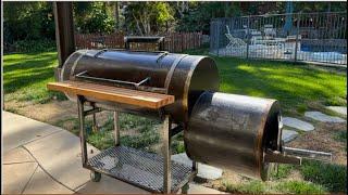 Perfect Backyard Smoker Build 2.0 (Offset Smoker BBQ)