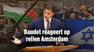 Thierry Baudet reageert op rellen Amsterdam | FVD