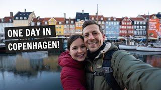 One day in COPENHAGEN, Denmark!  (City + FOOD tour!)